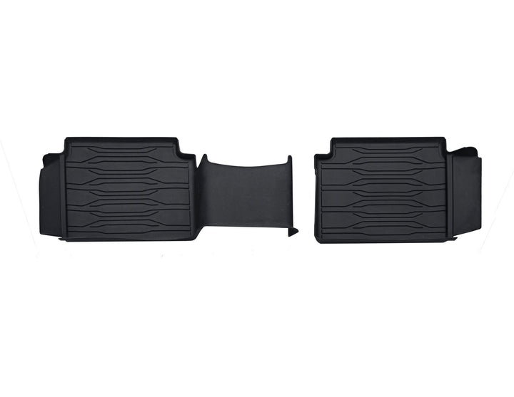 RANGER TKE SUPER SINGLE FRONT & REAR BLACK RUBBER FLOOR MATS 2019- ONWARDS