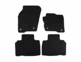 EDGE FROM 01/2016 VELOUR FLOOR MATS FRONT AND REAR,BLACK