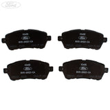 FIESTA FRONT BRAKE PAD AXLE SET 2008-2016