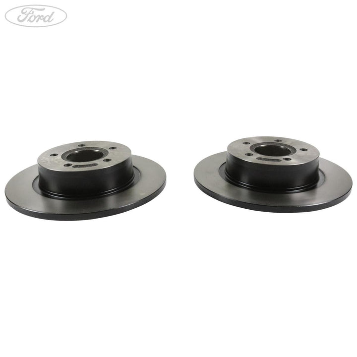TRANSIT CONNECT REAR SOLID BRAKE DISCS PAIR SET 02-12