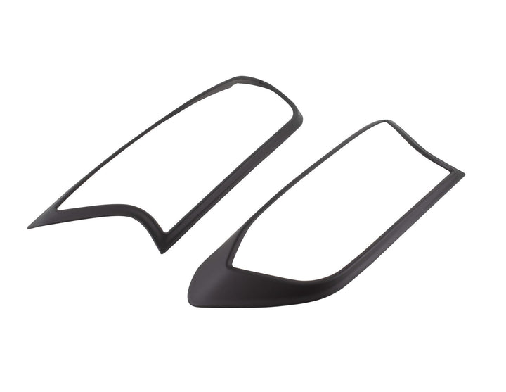 RANGER 01/2012-06/2022 PICKUP ATTITUDE* HEADLAMP COVER KIT MATTE BLACK SURROUND