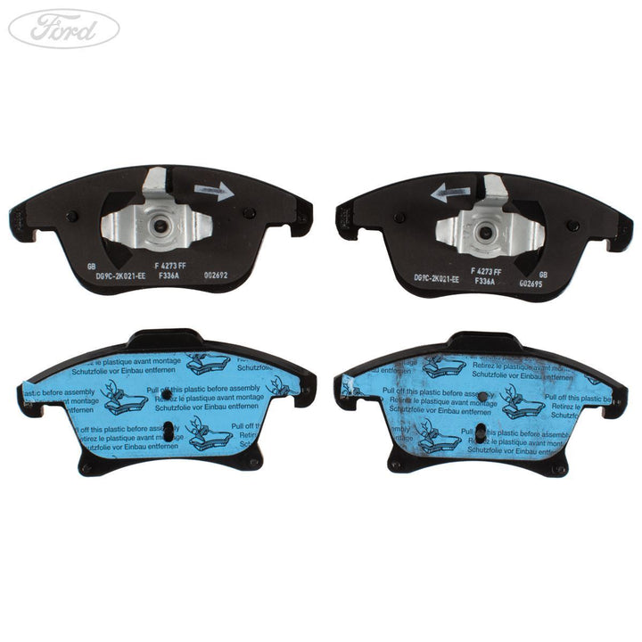 S-MAX GALAXY MONDEO FRONT BRAKE PADS 17