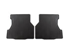 FOCUS 07/2004-12/2010 RUBBER FLOOR MATS REAR,BLACK