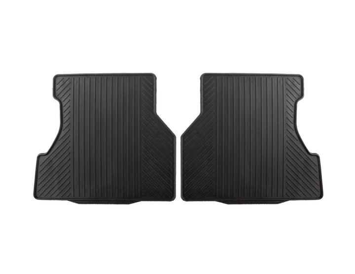 FOCUS 07/2004-12/2010 RUBBER FLOOR MATS REAR,BLACK