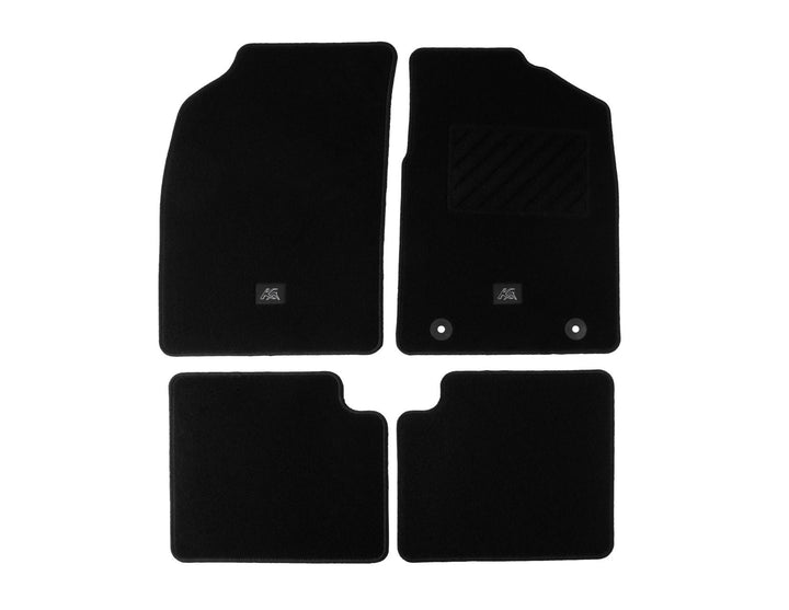 KA 09/2008-05/2016 CARPET FLOOR MATS FRONT AND REAR,BLACK