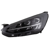 FOCUS N/S PASSENGER SIDE LED HEADLAMP WITH BLACK BEZELS 20