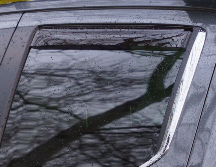 RANGER FROM 06/2022 CLIMAIR®* WIND DEFLECTORS FOR REAR DOOR WINDOWS,BLACK