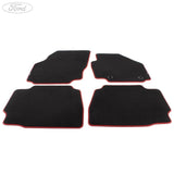 MONDEO FRONT & REAR CONTOUR FLOOR MAT SET VELOUR