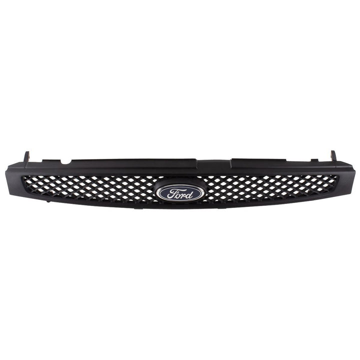FIESTA FUSION FRONT BUMPER UPPER RADIATOR GRILLE BLACK