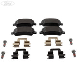 GALAXY MONDEO S-MAX MOTORCRAFT REAR BRAKE PADS AXLE SET