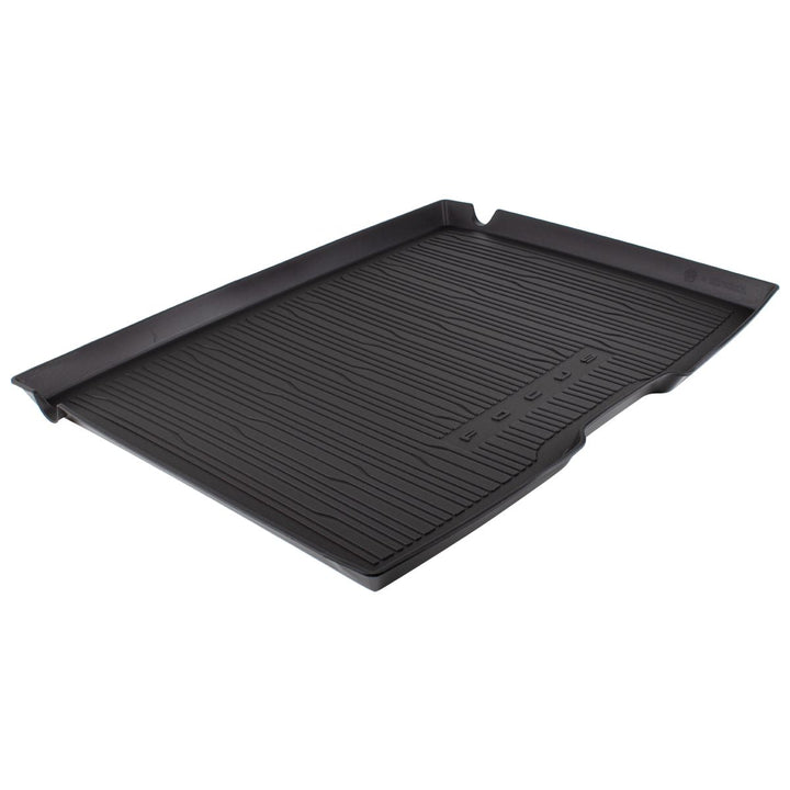 FOCUS ST REAR BLACK RUBBER BOOT LINER LOAD MAT WITH FOCUS LOGO 5 DOOR ONLY 2018 - ONWARDS