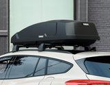 THULE ROOF BOX FORCE XT M AEROSKIN BLACK MATT 400 LITRE TO MOUNT ON THULE POWERCLICK QUICK-MOUNT SYSTEM