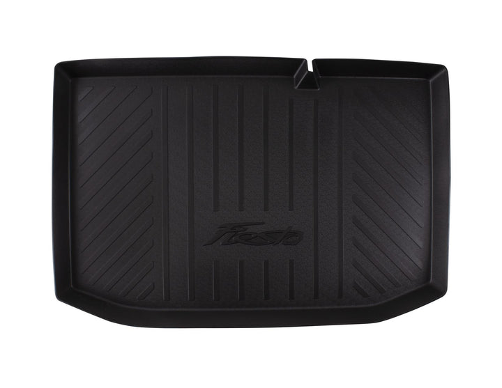 FIESTA RUBBER BOOT LINER TRAY STYLE, BLACK WITH FIESTA LOGO, 2008-2012