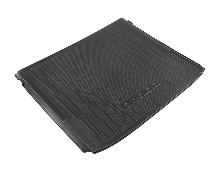 FOCUS ESTATE BOOT LINER FOR UPPER COMPARTMENT, TRAY STYLE, BLACK WITH LOGO, 2018 - 2021