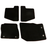 FOCUS FRONT & REAR CONTOUR FLOOR MATS KIT VELOUR 2015-