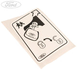 CHILD SAFETY LOCK DECAL