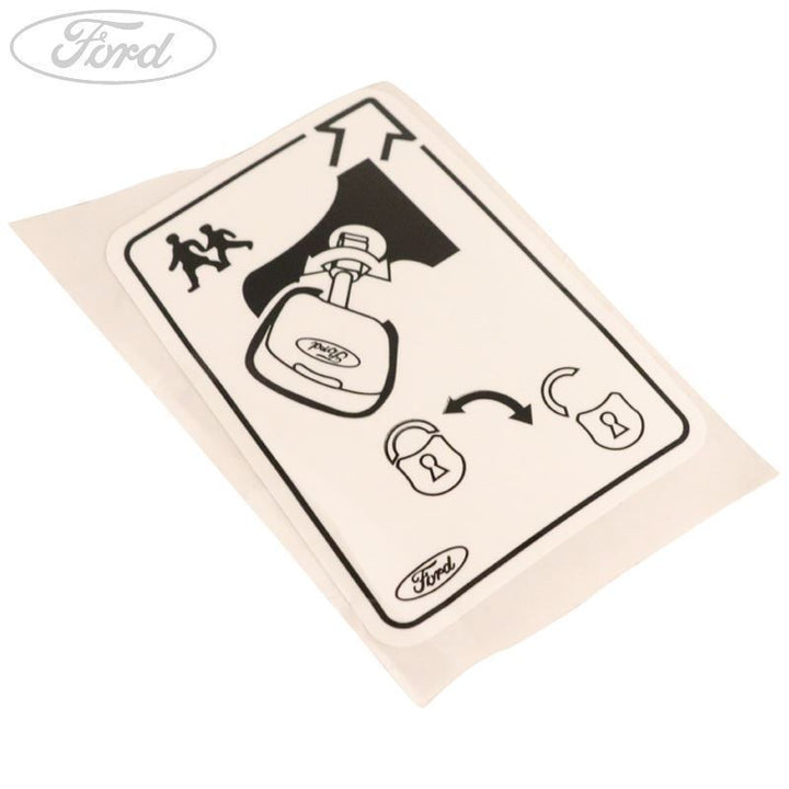 CHILD SAFETY LOCK DECAL