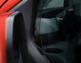 TOURNEO/TRANSIT CUSTOM CLIMAIR®* WIND DEFLECTORS FOR FRONT DOOR WINDOWS,BLACK