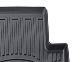 ECOSPORT RUBBER FLOOR MATS REAR SET, TRAY STYLE, BLACK, 2017 - ONWARDS