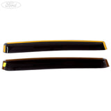C-MAX CLIMAIR ®* WIND DEFLECTORS FOR REAR DOOR WINDOWS, BLACK