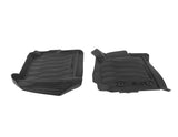 RANGER 01/2012-06/2022 RUBBER FLOOR MATS FRONT AND REAR,BLACK