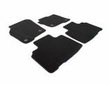 EDGE FROM 01/2016 VELOUR FLOOR MATS FRONT AND REAR,BLACK