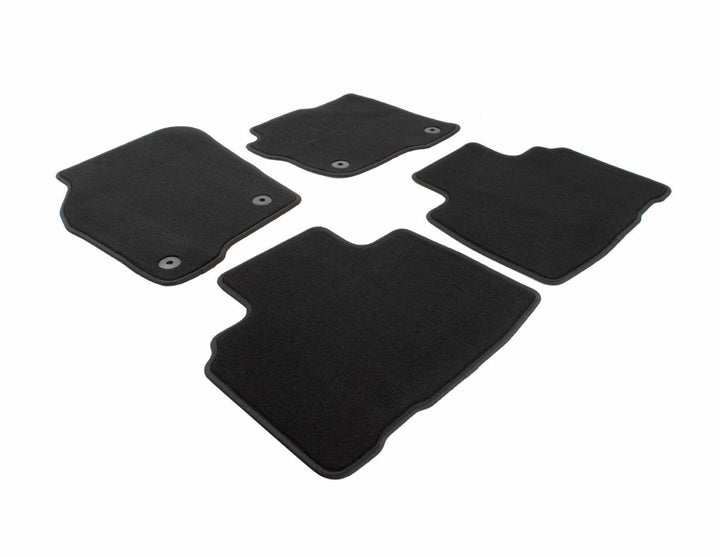 EDGE FROM 01/2016 VELOUR FLOOR MATS FRONT AND REAR,BLACK