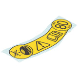 TIRE PRESSURE INSTRUCTION DECAL