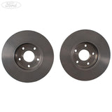 TOURNEO TRANSIT CONNECT FRONT VENTED BRAKE DISC 278MM PAIR