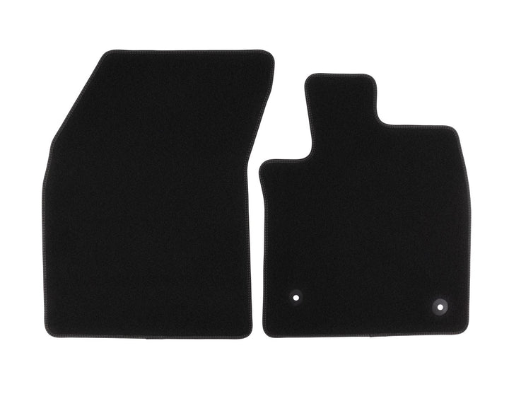 FOCUS FROM 04/2018 PREMIUM VELOURS FLOOR MATS FRONT,BLACK