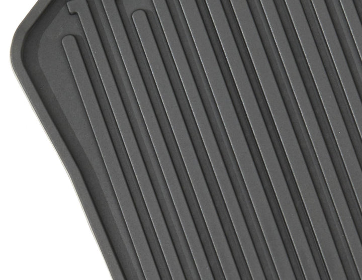 ECOSPORT 10/2013-09/2017 RUBBER FLOOR MATS REAR,BLACK