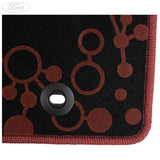 FIESTA FLOOR CONTOUR MAT KIT 2004-2008