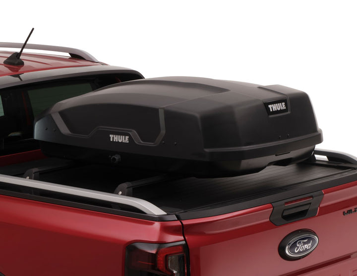 THULE®* 300L ROOF BOX FORCE XT S, BLACK MATTE MOUNTS TO POWERCLICK QUICK- MOUNT SYSTEM