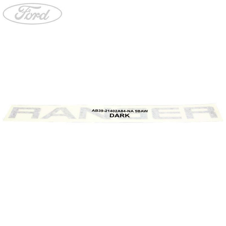 NAME PLATE DECAL