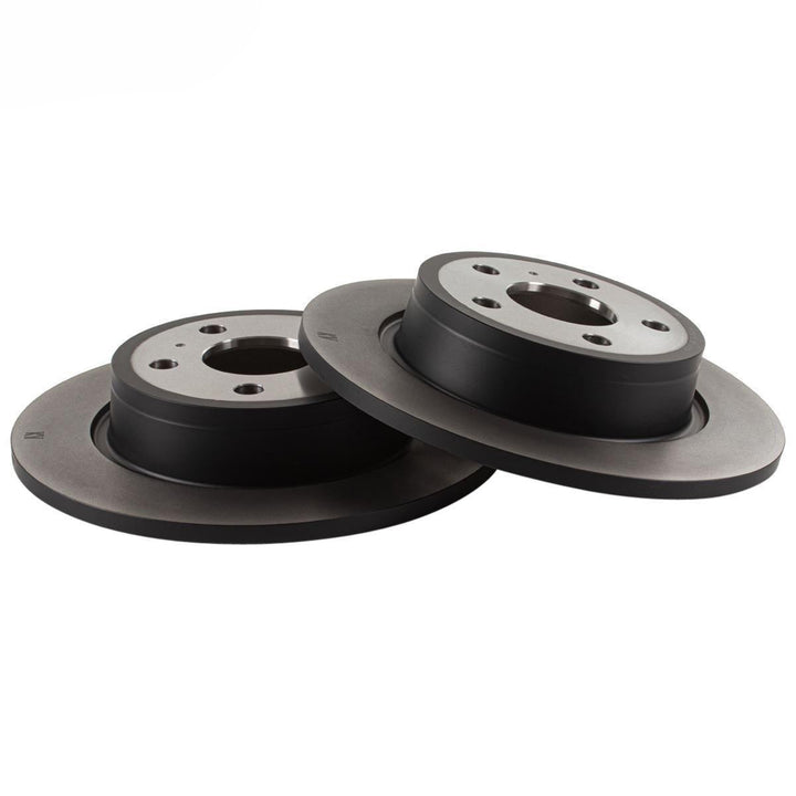 TRANSIT CONNECT REAR SOLID BRAKE DISCS 280MM FOR ALLOY WHEEL 2018-