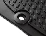 RANGER 01/2006-12/2011 RUBBER FLOOR MATS FRONT,BLACK