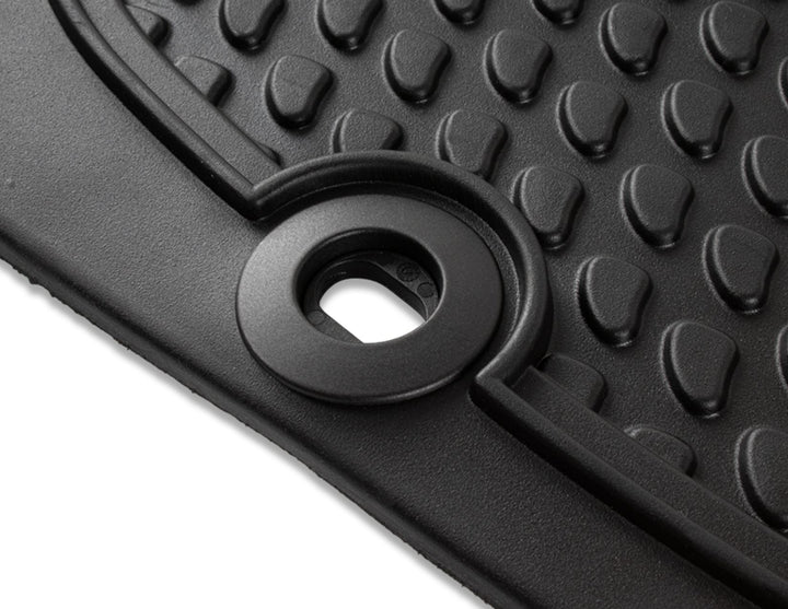 RANGER 01/2006-12/2011 RUBBER FLOOR MATS FRONT,BLACK
