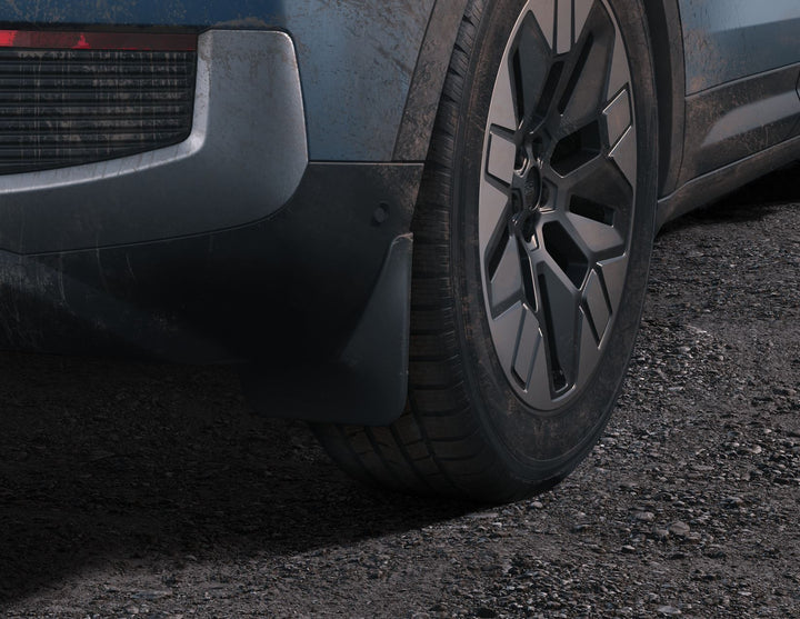 ALL-ELECTRIC EXPLORER FROM 03/2024 MUD FLAPS REAR,CONTOURED