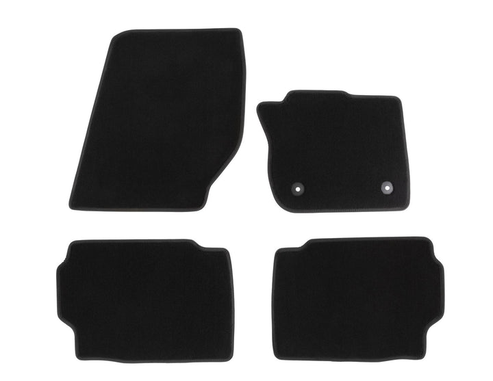 MONDEO FROM 09/2014 VELOUR FLOOR MATS ,FRONT AND REAR,BLACK