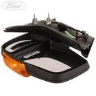 TRANSIT MK8 O/S DOOR MIRROR HOUSING & GLASS LARGE HEAD 14-
