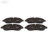 TRANSIT MK8 FRONT BRAKE PADS & WEAR WIRE DOUBLE REAR WHEELS