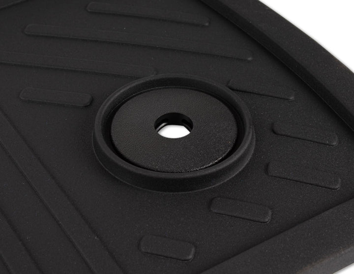MONDEO SET OF FRONT AND REAR RUBBER FLOOR MATS, BLACK, 2014 - 2018