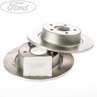 TRANSIT CONNECT REAR SOLID BRAKE DISC 278MM PAIR 5 STUD