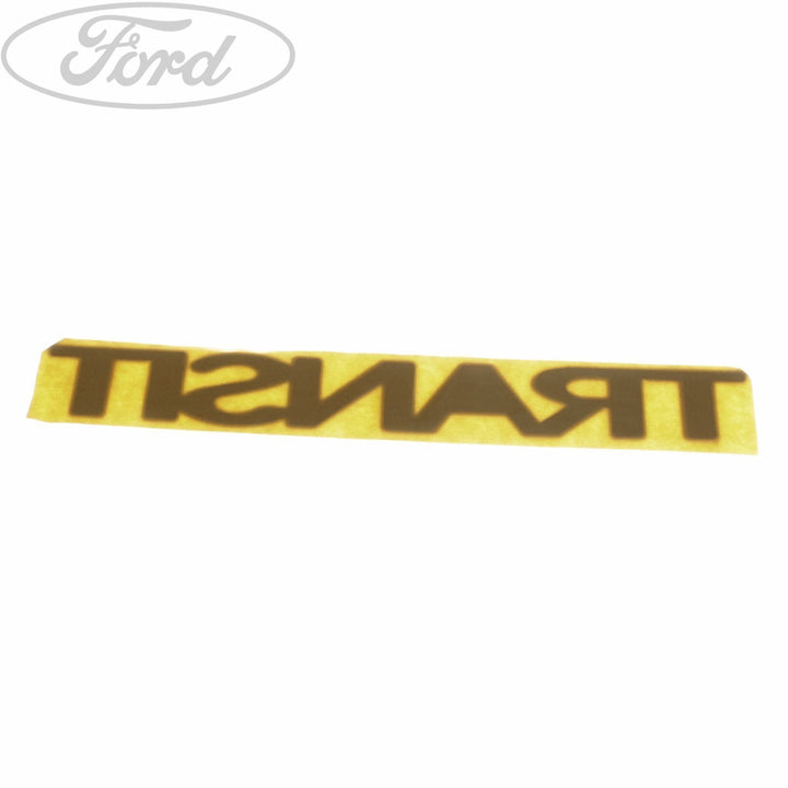 TRANSIT REAR DOOR NAME PLATE BADGE EMBLEM