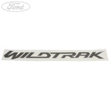 RANGER TAILGATE WILDTRAK NAME PLATE DECAL BADGE GREY