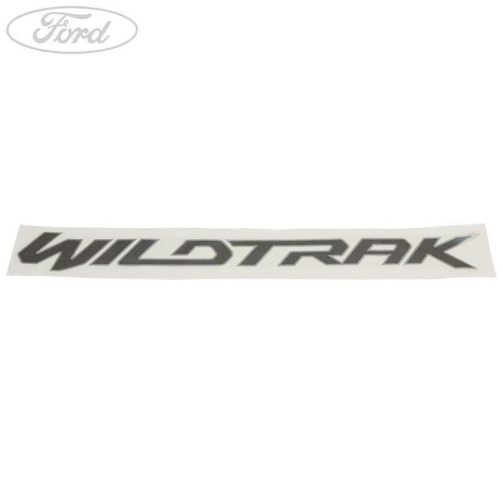 RANGER TAILGATE WILDTRAK NAME PLATE DECAL BADGE GREY