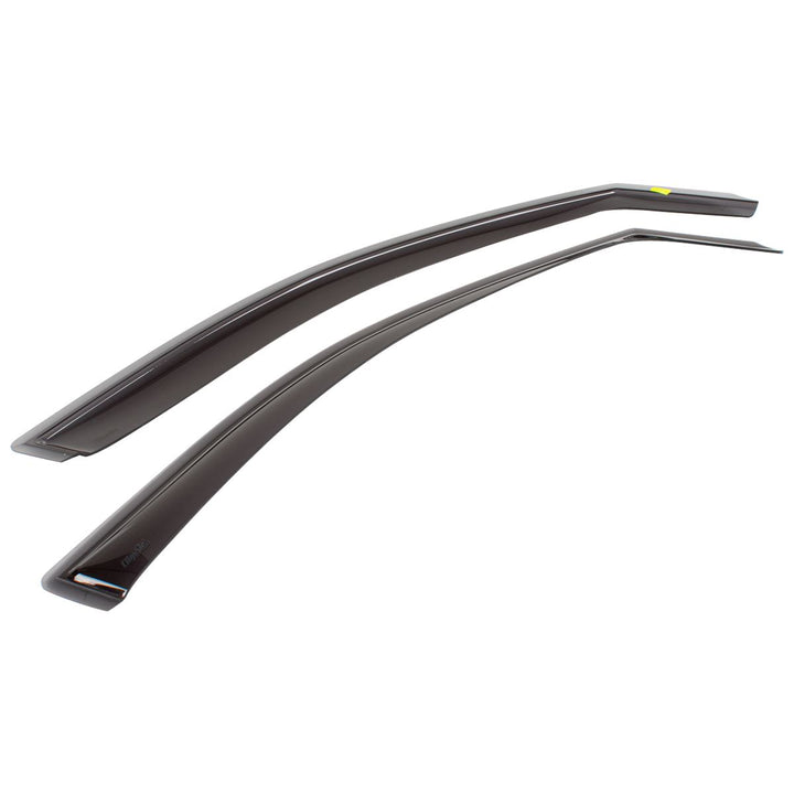 RANGER DOUBLE CAB CLIMAIR®* WIND DEFLECTORS FOR FRONT DOOR WINDOWS, BLACK, 2012 - ONWARD