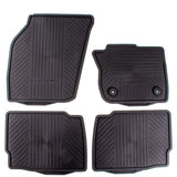MONDEO FRONT & REAR CONTOUR RUBBER CAR FLOOR MATS 2015-