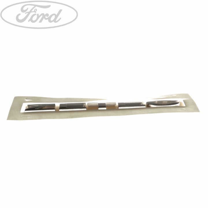 ZETEC TAILGATE NAME PLATE BADGE EMBLEM