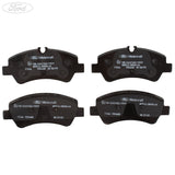 TRANSIT MK8 CUSTOM REAR BRAKE PADS SET WITH DOUBLE WHEELS
